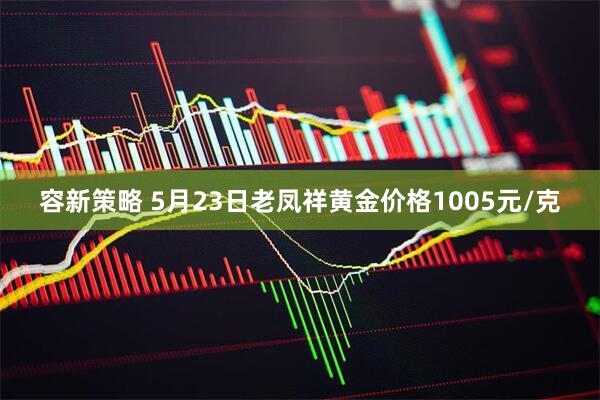容新策略 5月23日老凤祥黄金价格1005元/克