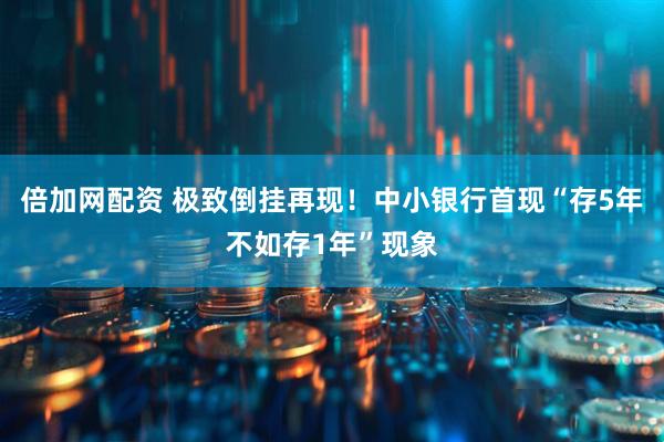 倍加网配资 极致倒挂再现!中小银行首现“存5年不如存1年”现象